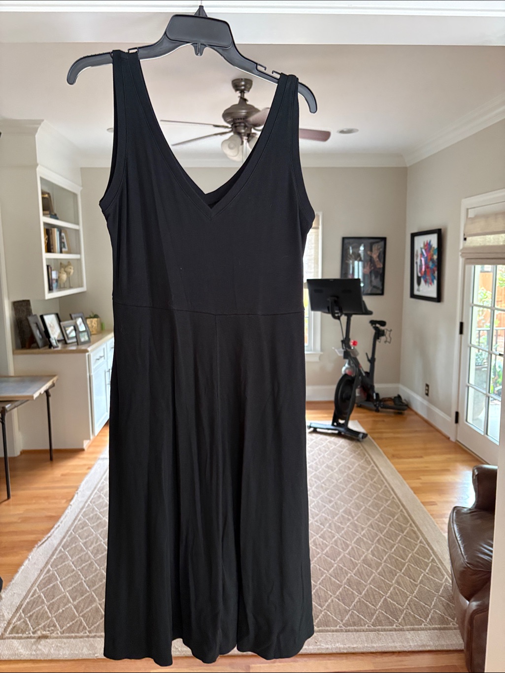 A New Day Black V-Neck Maxi Dress